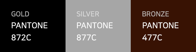 pantone 872c, pantone 877c, pantone 477c